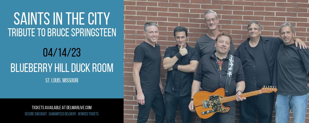 Saints In The City - Tribute to Bruce Springsteen at The Duck Room