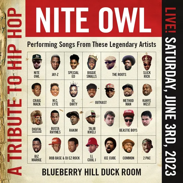 Nite Owl - A Tribute To Hip Hop at The Duck Room