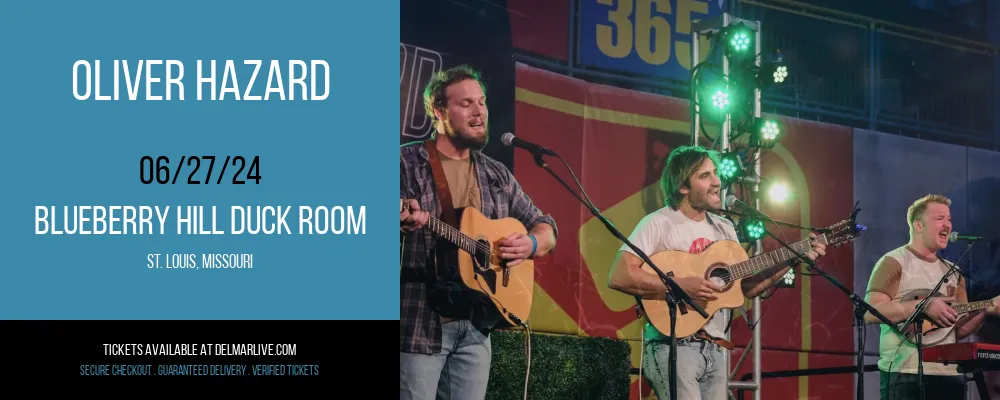 Oliver Hazard at Blueberry Hill Duck Room