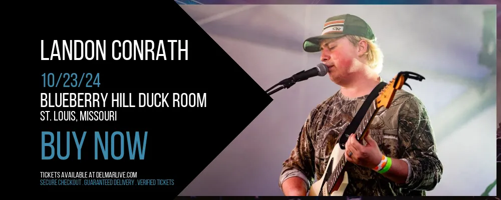 Landon Conrath at Blueberry Hill Duck Room